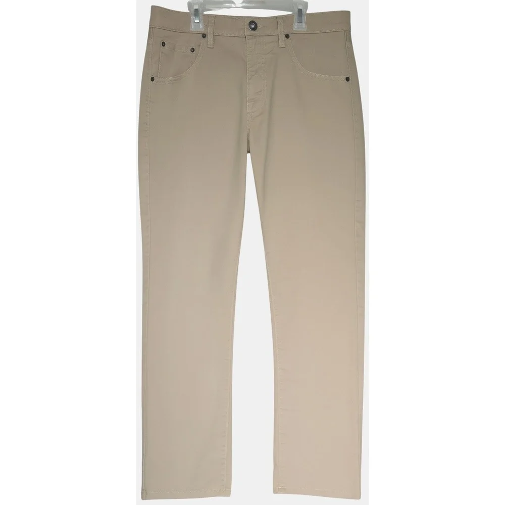 UNTUCKit‎ Don Santiago 5-Pocket Chino Pants Khaki Size 32x30 Straight Stretch